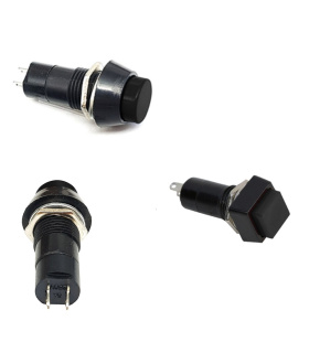 کلید شستی تایوان دو پین سر گرد یا مربع شکل | فروش تکی