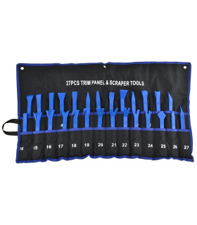 ست 27 عددی خارکش پلاستیکی رودری و داشبورد و پنل درآر خودرو تاپکس مدل T-901M27