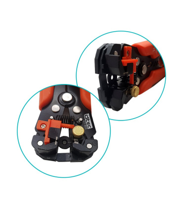 سیم چین، لخت کن و پرس سرسیم 8 اینچ دیتک DTEC مدل DT- 803