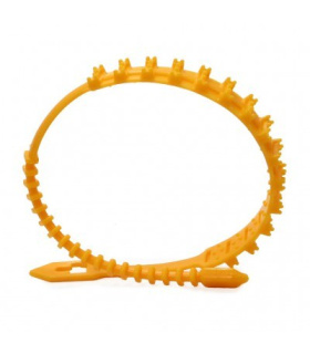 زنجیر چرخ کمری ژلهای 8 عددی TZ دندانه پلاستیکی مناسب تمامی خودرو های رینگ و تایر 13-14-15