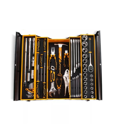 جعبه بکس و ابزار 59 پارچه حرفه ای دینگی DINGQI مدل 110059