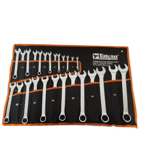 ست آچار 26 عددی 6 تا 32 یکسر تخت و رینگی تاتیان TATIAN