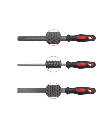 ست سوهان چوب سه عددی 8 اینچ وایساپ WISEUP مدل ART:100408