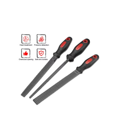 ست سوهان چوب سه عددی 8 اینچ وایساپ WISEUP مدل ART:100408