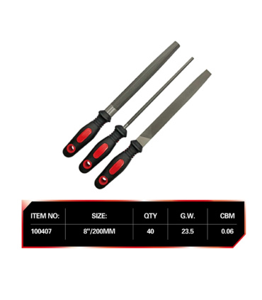 ست سوهان فلز سه عددی 8 اینچ وایساپ WISEUP مدل ART:100407