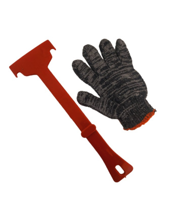 زنجیر چرخ ویژه تایرپهن آفرود کمری ژله‌ای6عدد دندانه فلزی باکیف ولوازمGOOD ROAD