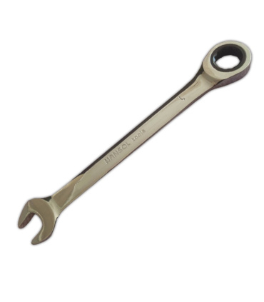 آچار سایز 15mm یک سر تخت یکسر رینگی جغجغه ای هانسول HANSOL مدل HNJJ