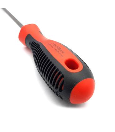 پیچ گوشتی چهارسو سایز 200*6 دسته TPR فورتیکا FORTIKA مدل 20745