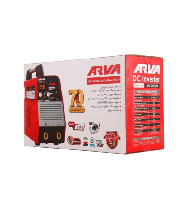 اینورتر جوشکاری ۲۵۰ آمپر IGBT  آروا ARVA مدل ۲۱۱۵