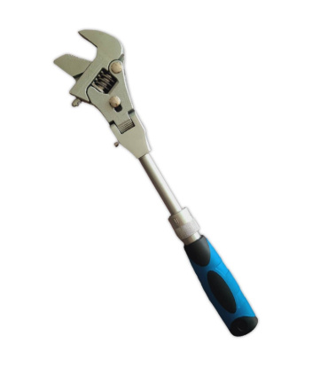 آچار فرانسه و لوله گیر دوکاره سایز 10 اینچ دسته بلند و کوتاه شو آنچال ANCHAL طرح ایرگا اسپانیا