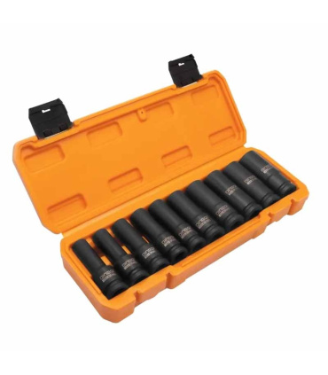 جعبه بکس 10 پارچه درایو 1/2 فشار قوی دینگی DINGQI مدل 14005