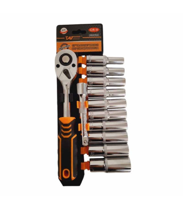 ست بکس بلند ریلی 12 پارچه درایو 1/2 تات TAT