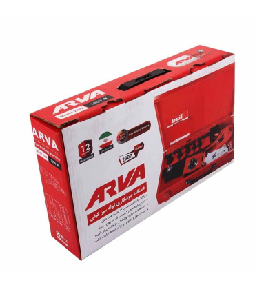 اتو لوله سبز کیفی ساخت ایران آروا ARVA مدل 2302 با گارانتی