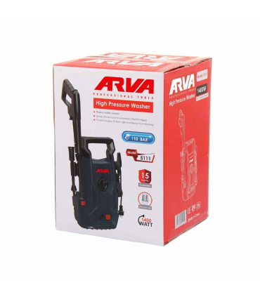 کارواش خانگی 110بار ذغالی آروا ARVA مدل 5111 با گارانتی