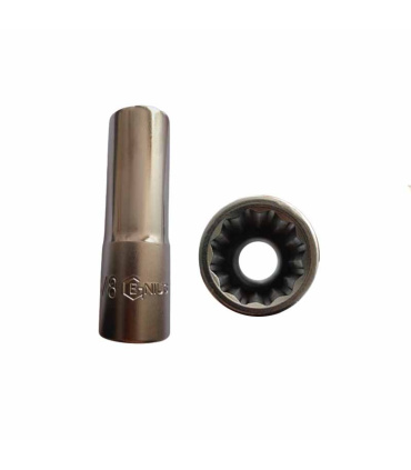 بکس سفید 1/2 بلند کروم مولیبدن 12پر 5/8 جنیوس GENIUS 477820