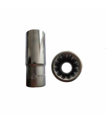 بکس سفید 1/2 بلند کروم مولیبدن 12پر 7/8 جنیوس GENIUS 477828