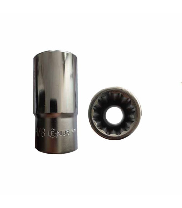 بکس سفید 1/2 بلند کروم مولیبدن 12پر 1/8-1 جنیوس GENIUS 477836