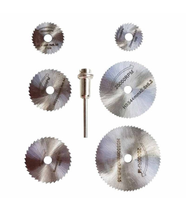 ست 7 عددی صفحه برش سر دریلی