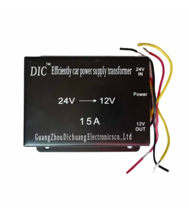 کانورتر 24 ولت به 12 ولت 15آمپر DIC