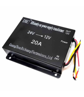 کانورتر 24 ولت به 12 ولت 20آمپر DIC
