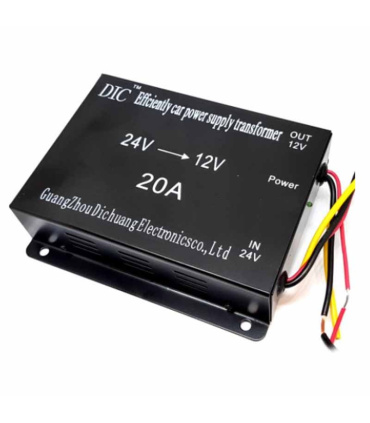 کانورتر 24 ولت به 12 ولت 20آمپر DIC