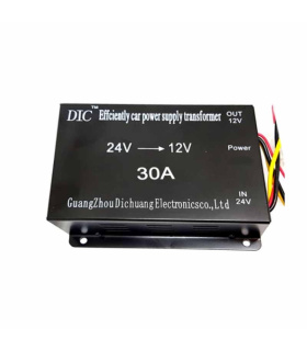 کانورتر 24 ولت به 12 ولت 30آمپر DIC