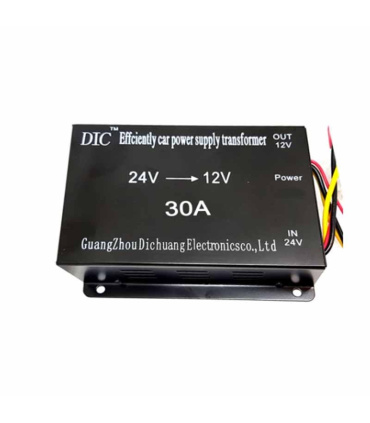 کانورتر 24 ولت به 12 ولت 30آمپر DIC