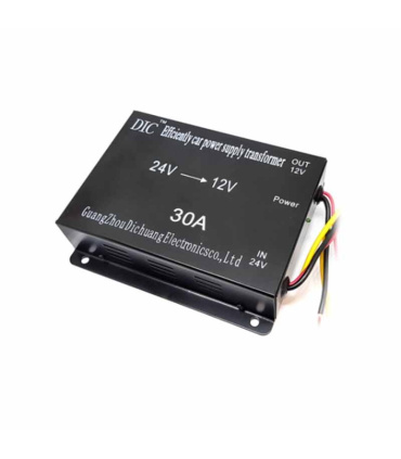 کانورتر 24 ولت به 12 ولت 30آمپر DIC