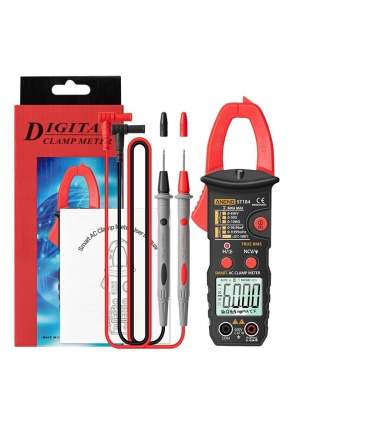 جعبه باز |مولتی متر کلمپی دیجیتالی اتورنج هوشمند ANENG مدل ST184 فاقد پروب دماسنج