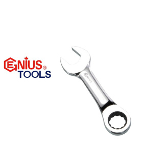 آچار کوتاه سایز 13یک سر تخت یک سرجغجغه ای جنیوس GENIUSمدل 760213