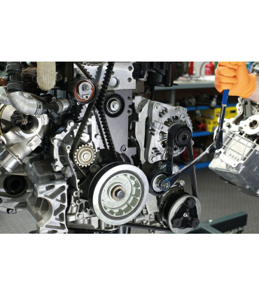 مجموعه 15 عددی تعمیرات کولر و تعویض تسمه جنیوس GENIUS مدل AT-BW15