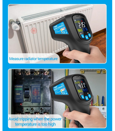 دماسنج لیزری ANENG مدل TH01B