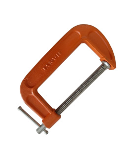 گیره سی C شکل کلمپ 5 اینچ 125 میلیمتر جیانی JIANYE