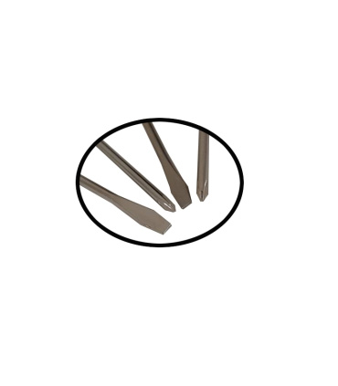 پیچ گوشتی دوسو و چهارسو مدل 4ps بسته 4 عددی