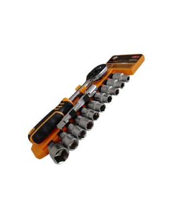 جعبه بکس 12عددی ریلی سایز 8تا22 درایو 1/2 تات تولز TAT TOOLS