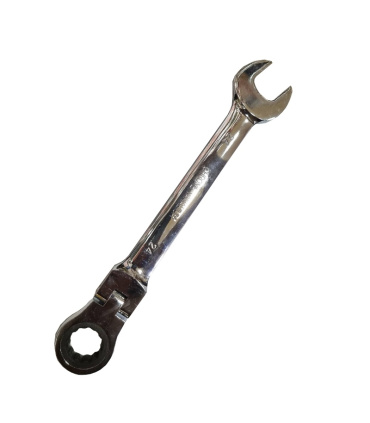 ست آچار12 عددی یکسر تخت یکسر رینگ جغجغه ای سرتاشو 8تا24