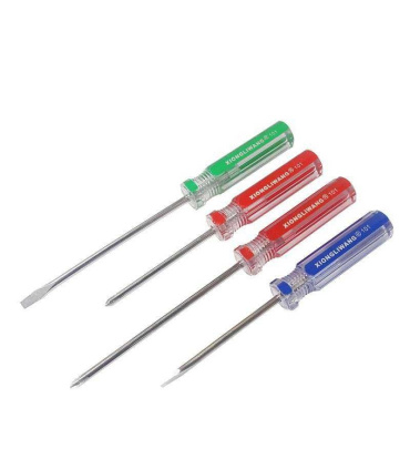 ست پیچ گوشتی 4 عددی چهارسو و دوسو XLW مدل NO101