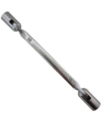 آچار دوسر بکس لولایی 12پر سایز 11*10 آنتون ANTON مدل 1011