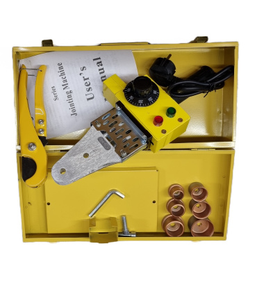 اتو لوله سبز 600 وات دیمردار مستر با کیف فلزی و لوازم