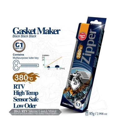 چسب واشرساز حرارتی مشکی 85 گرم زیپر ZIPPER