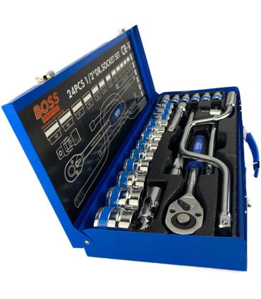 جعبه بکس 24 پارچه درایو 1/2 باس BOSS مدلBS-123T160-24