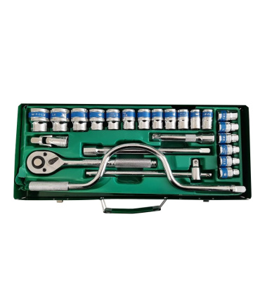 جعبه بکس 24 پارچه درایو 1/2 رولکس ROLX مدل RLX طرح هنس