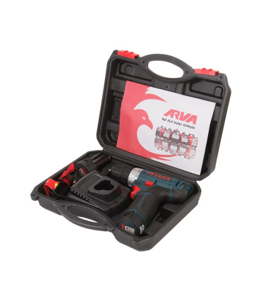 دریل پیچ گوشتی شارژی ۱۲ ولت آروا ARVA مدل 5840 با 12ماه گارانتی