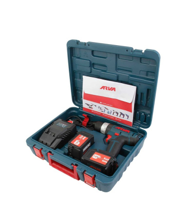 دریل پیچ گوشتی شارژی چکشی ۱۸ ولت آروا ARVA مدل ۵۸۴۳ با 12 ماه گارانتی