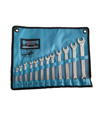 ست آچار 12 عددی یکسر تخت و رینگ جیکا الیت GKELITE مدل 3113A