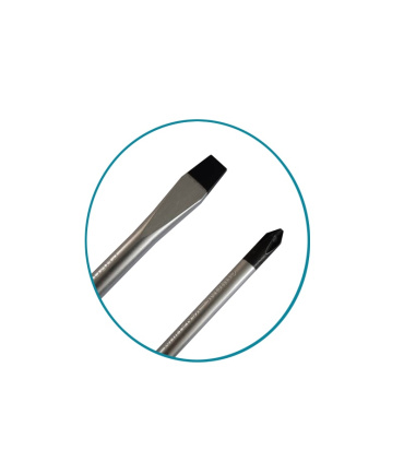 ست پیچ گوشتی 7 عددی دوسو و چهارسو VKIEX مدل VG01DO175