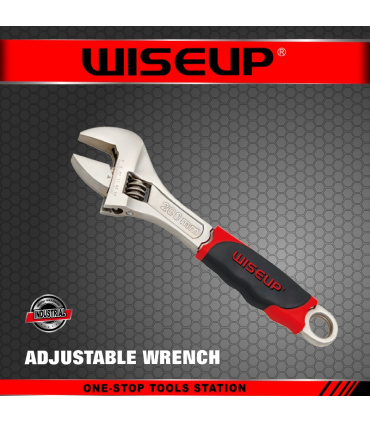 آچار فرانسه سایز 8 اینچ وایساپ WISEUP مدل 030108