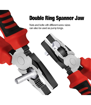 انبردست 8 اینچ حرفه ای وایساپ WISEUP مدل 010103 آمریکا