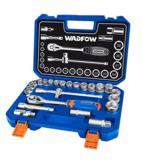 جعبه بکس 25 پارچه درایو 1/2 اینچ وادفو WADFOW مدل WST2D25