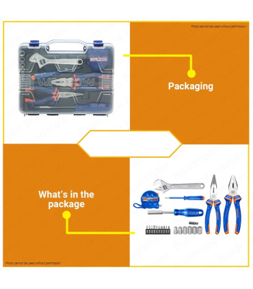 ست جعبه ابزار 23 پارچه وادفو WADFOW  مدل WHS2B23